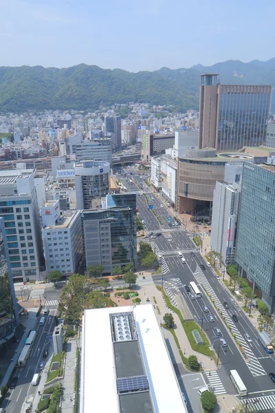 Kobe şehir şehir manzaralı Japonya — Stok fotoğraf