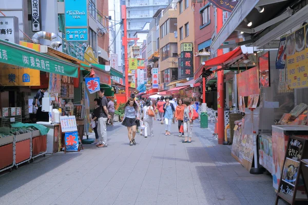 Nankin Chinatown in Kobe Japan — Stock Photo, Image