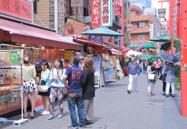 Nankin Chinatown in Kobe Japan — Stock Photo, Image