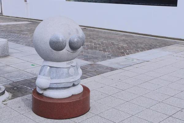 在 Haborland 神户 Anpanman 街 Anpanman 雕像 — 图库照片