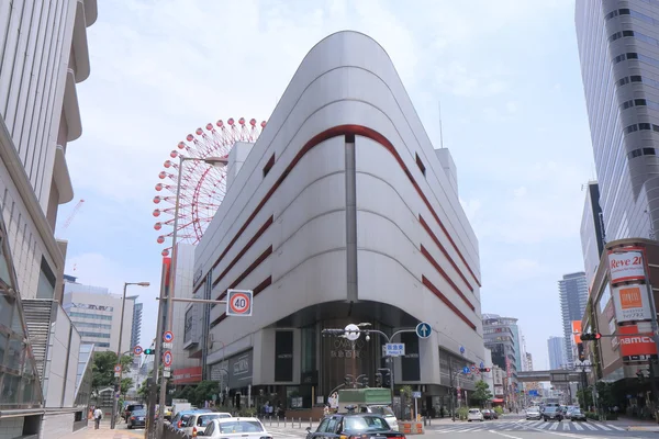 日本大阪梅田阪急百货商场 — 图库照片