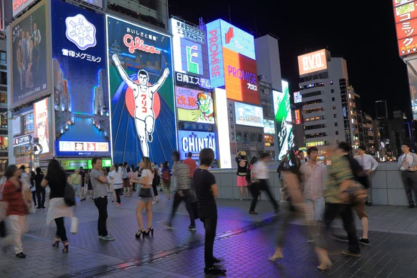 Glico in Dotonbori Osaka Japan — Stock Photo, Image