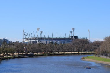 Melbourne Kriket Sahası McG ve Yarra Nehri