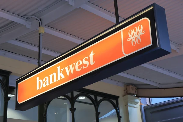 Bankwest Bank Australia — Stock Photo, Image