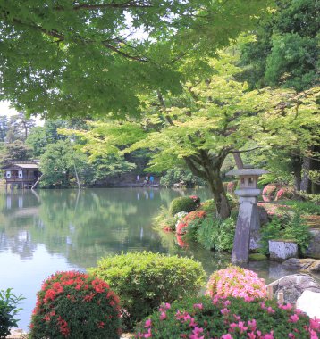 Kenrokuen Garden Kanazawa Japan clipart