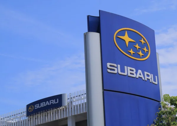 SUBARU, производитель автомобилей в Японии — стоковое фото