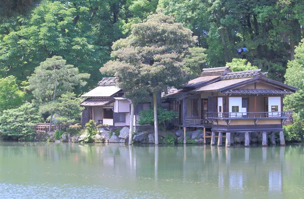 Kenrokuen Bahçe Kanazawa Japonya — Stok fotoğraf