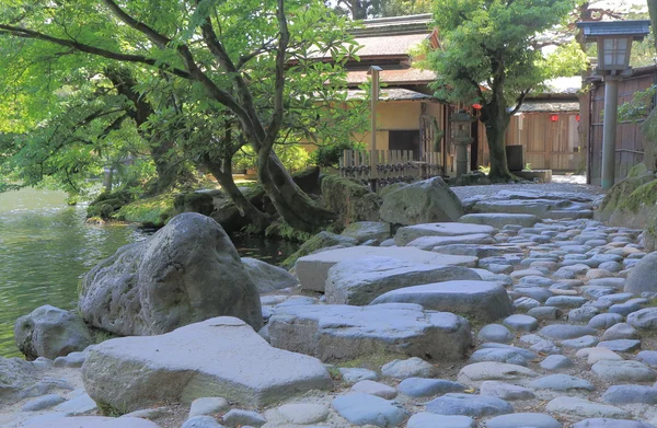 Kenrokuen Garden Kanazawa Japan — Stock Photo, Image