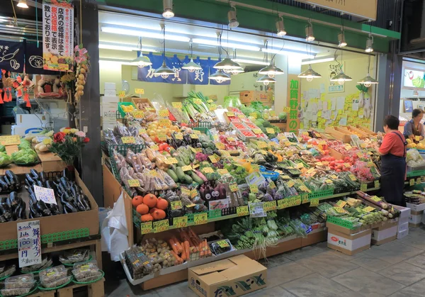 Omicho marknaden Kanazawa Japan — Stockfoto