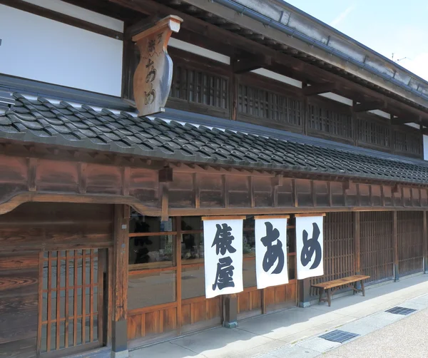 Traditional Japanese candy shop Kanazawa Japan — Stock Photo, Image