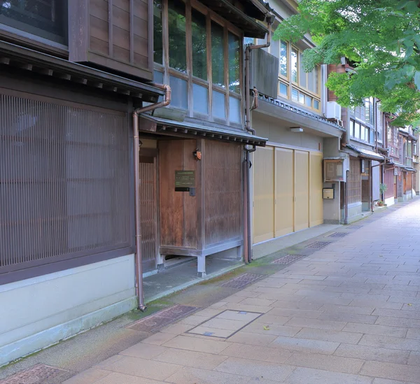 Japoński stary dom Kanazawa Japonii — Zdjęcie stockowe