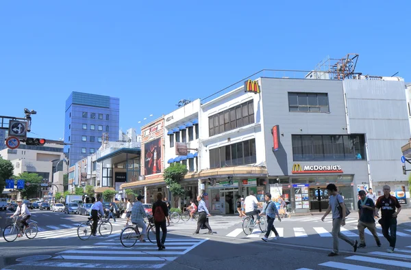 Kanazawa centro da cidade Japão — Fotografia de Stock