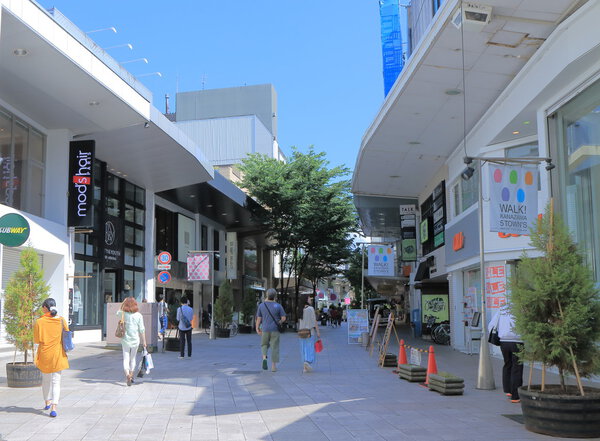 Shopping arcade Kanazawa Japan