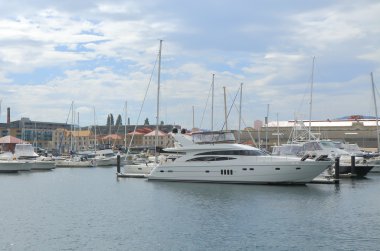 Hobart Avustralya'da wharf