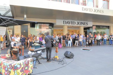 Sokak çalgıcısı Melbourne