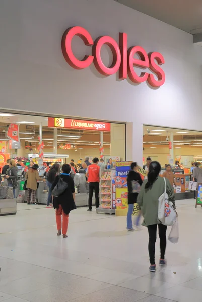 Coles Supermarché Australie — Photo