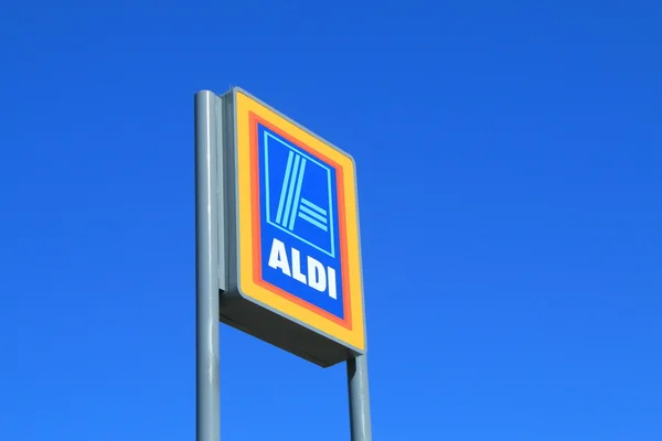 Σούπερ μάρκετ Aldi — Φωτογραφία Αρχείου