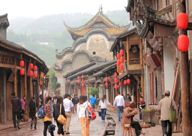 Luodai Köyü Chengdu Çin