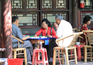 Mahjong Çin yaşam
