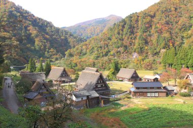 Gokayama Köyü Japonya