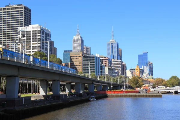 Melbourne skyscrapers — Stok fotoğraf