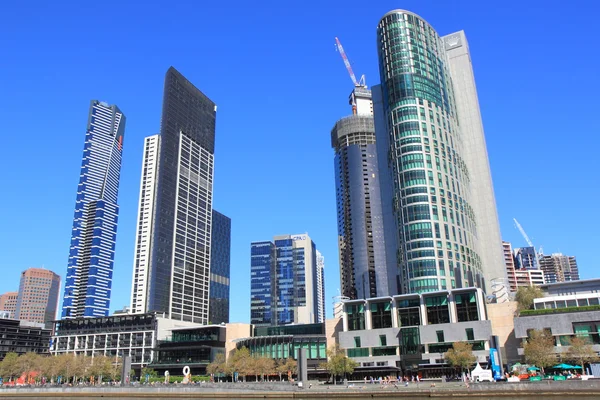 Melbourne skyscrapers — Stockfoto