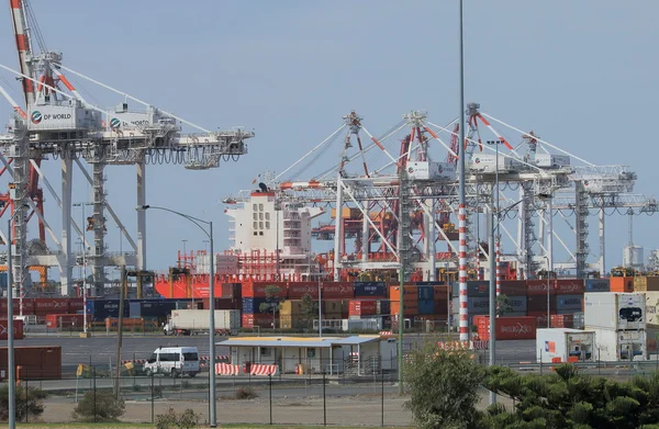 Porto de Melbourne dock — Fotografia de Stock