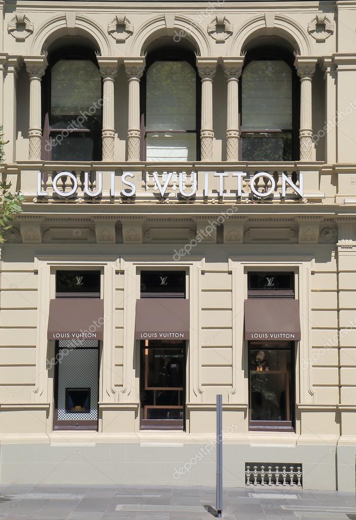 MELBOURNE AUSTRALIA - March 8, 2014: Louis Vutton shop on Collins Street - Louis Vutton is a French fashion house founded in 1854 by Louis Vuitton