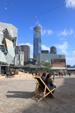 Federasyon Meydanı Melbourne Avustralya