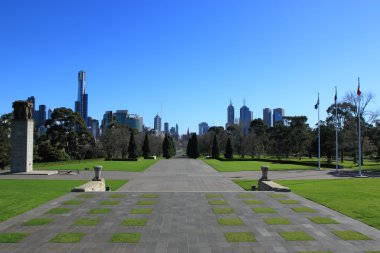 Melbourne manzarası