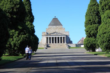 Yaşlı çift Melbourne