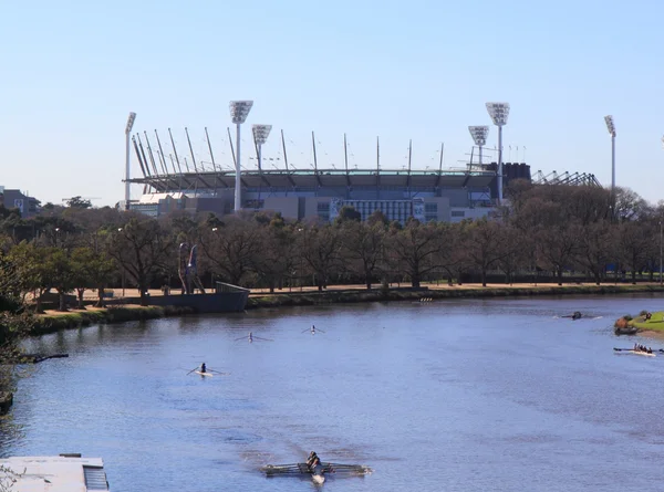 MCG fiume Yarra Melbourne — Foto Stock