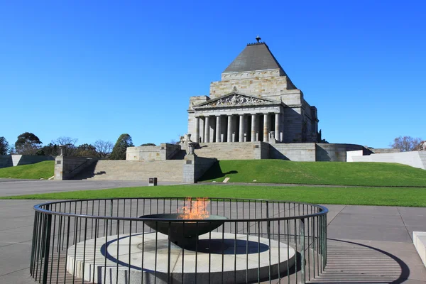 Melbourne 'u anma mabedi — Stok fotoğraf