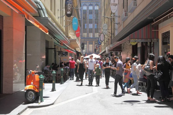 Melbourner Straßenkultur — Stockfoto