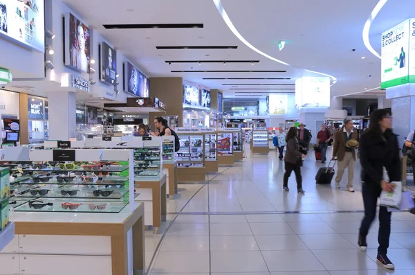 Melbourne Lotnisko cła bezpłatny sklep — Zdjęcie stockowe