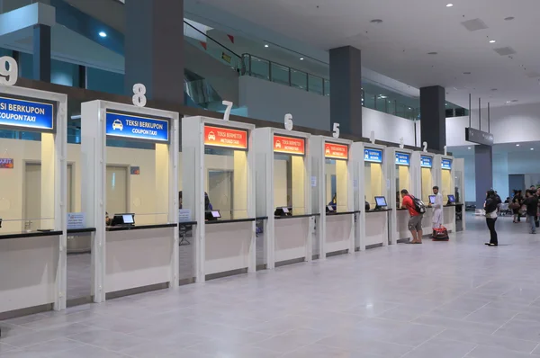 Kuala Lumpur Airport 2 Bus ticket office — Stock Photo, Image