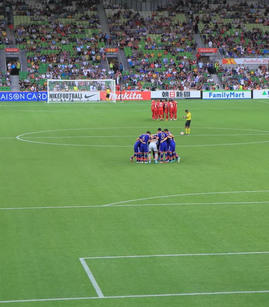 Asian Cup Soccer football game — Stock Photo, Image