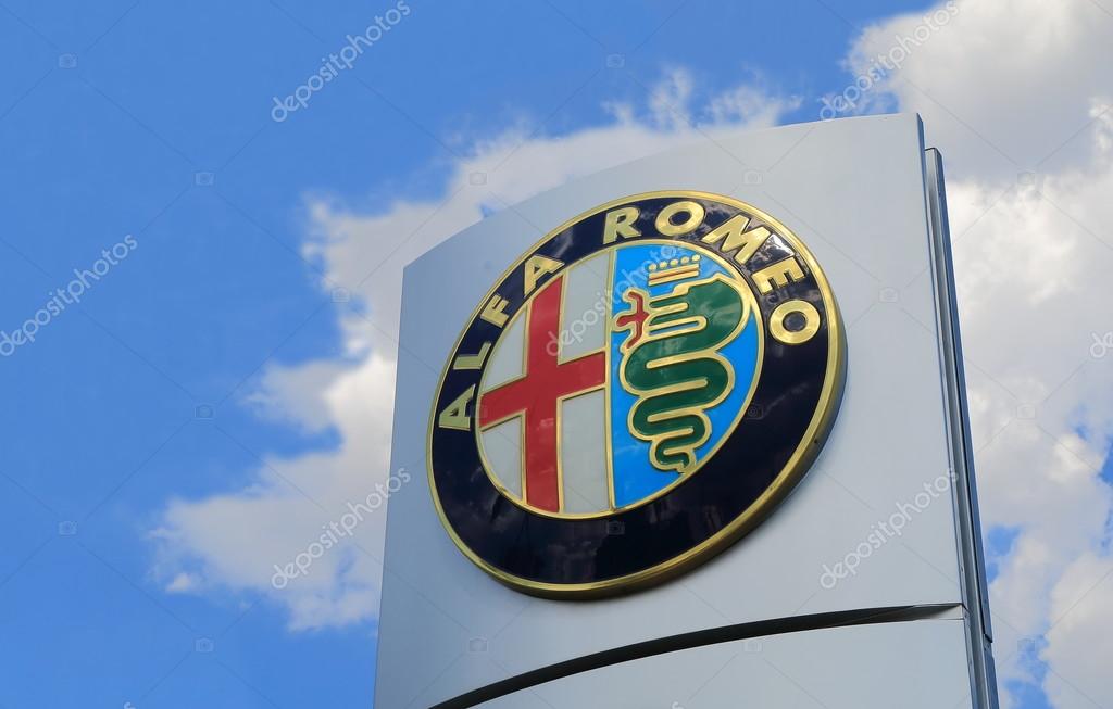 MELBOURNE AUSTRALIA - FEBRUARY 21, 2015: Alfa Romeo. Alfa Romeo is an Italian car manufacturer and has competed in many categories of motorsport, including Grand Prix motor racing, Formula One.