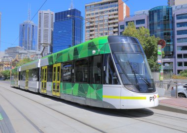 Melbourne modern tramvay