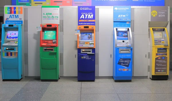 ATM cash machine Thailand — 图库照片