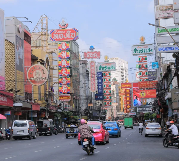 Chinatown Bangkok Thailandia — Foto Stock