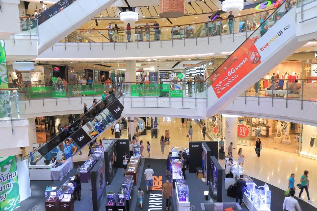 Shopping mall Bangkok — Stock Editorial Photo © TKKurikawa #77897354