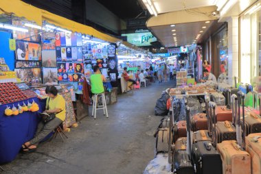 Night market Bangkok Thailand