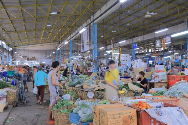 Lokalnym rynku Bangkok Tajlandia — Zdjęcie stockowe