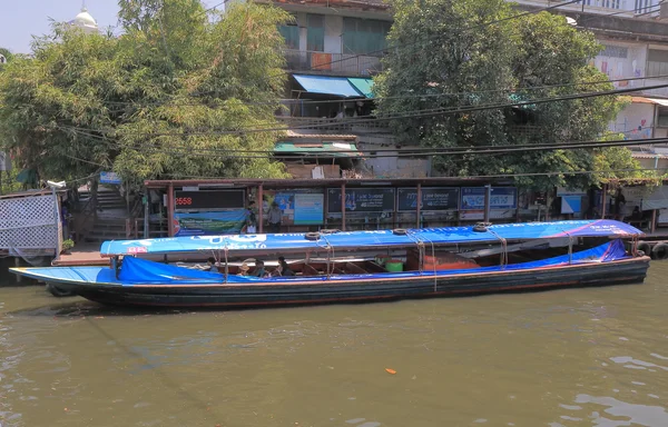 Barca fluviale Bangkok Thailandia — Foto Stock