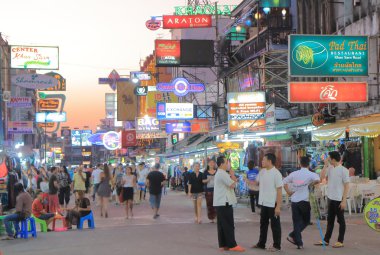 Khaosan Road Bangkok turizm