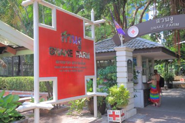 Snake farm Bangkok Thailand