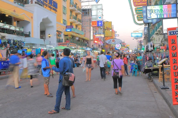 Khaosan Road Bangkok turistika — Stock fotografie