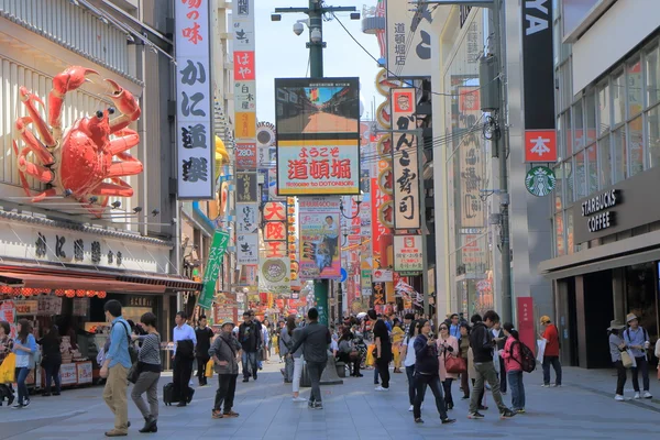 Οσάκα Dotonbori Ιαπωνία — Φωτογραφία Αρχείου