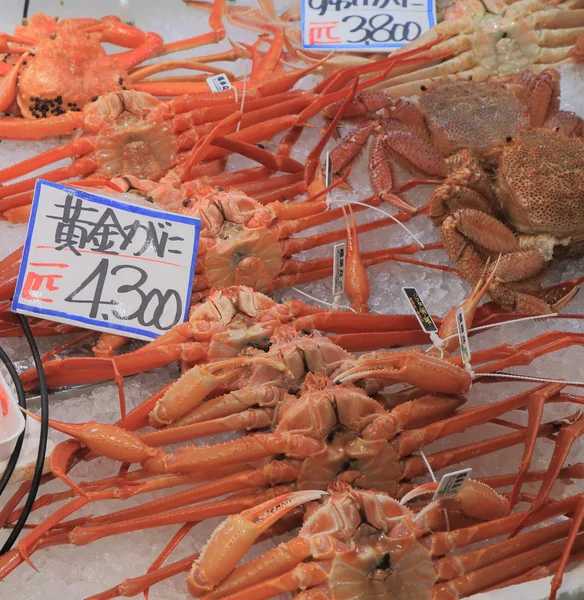 Deniz ürünleri Pazar Ishikawa Japonya — Stok fotoğraf